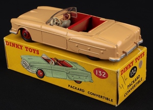 Dinky toys 132 packard convertible jj593 back