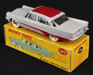 Dinky toys 192 de soto fireflite sedan jj598 back
