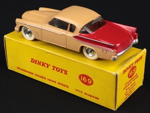 Dinky toys 169 studebaker golden hawk sports jj601 back
