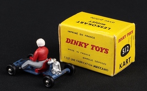 French dinky toys 512 leskokart jj688 back