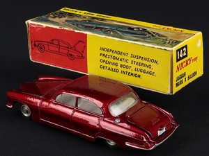 Nicky dinky toys 142 jaguar mark x jj703 back