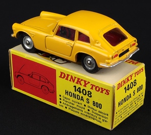 French dinky toys 1408 honda jj704 back