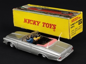 Nicky dinky toys 137 plymouth fury sports jj739 back