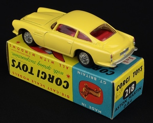Corgi toys 218 aston martin db4 jj764 back