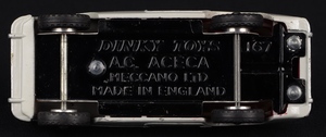 Dinky toys 167 ac aceca jj785 base