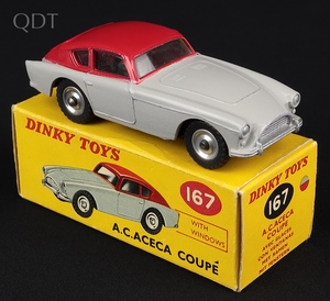 Dinky toys 167 ac aceca jj785 front