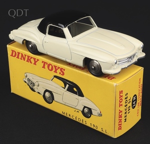 French dinky toys 24h mercedes 190 sl jj805 front