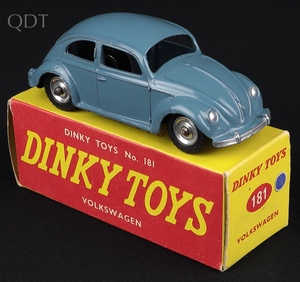Dinky toys 181 vw jj807 front