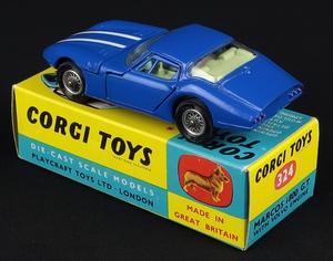 Corgi toys 324 marcos 1800 gt jj821 back