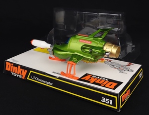 Dinky toys 351 ufo interceptor jj822 back