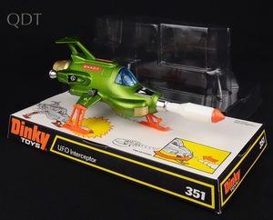 Dinky toys 351 ufo interceptor jj822 front