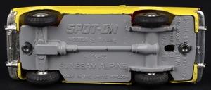 Spot on 191 sunbeam alpine convertible jj830 base