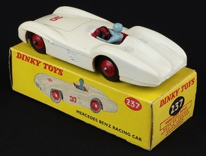 Dinky toys 237 mercedes benz racing car jj833 back