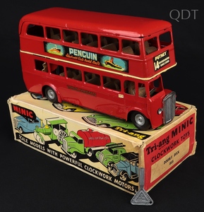 Minic 60m double deck bus jj875 front