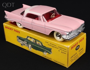 French dinky toys 550 chrysler saratoga jj884 front