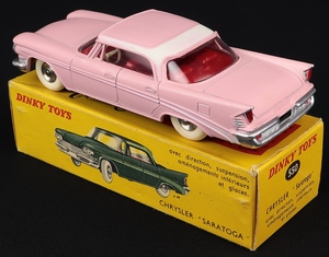French dinky toys 550 chrysler 'saratoga' back