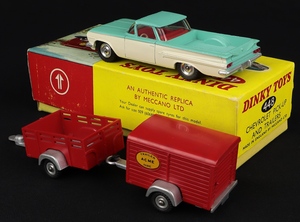 Dinky toys 448 chevrolet pick up trailers jj886 back 1