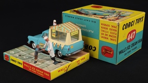 Corgi toys 447 wall's ice cream van jj896 back