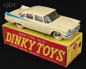 Dinky toys 191 dodge royal sedan  jj941 front