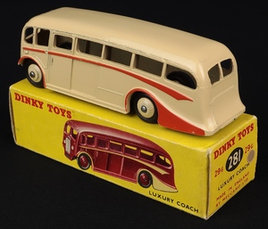 Dinky toys 29g 281 luxury coach kk26 back
