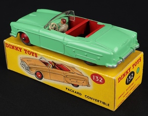Dinky toys 132 packard convertible kk30 back