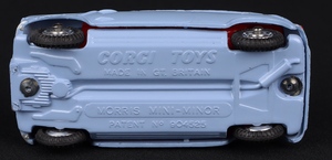 Corgi toys 226 morris mini minor kk35 base
