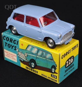 Corgi toys 226 morris mini minor kk35 front
