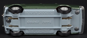 Corgi toys 275 rover 2000 tc kk41 base