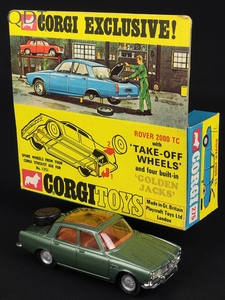 Corgi toys 275 rover 2000 tc kk41 front