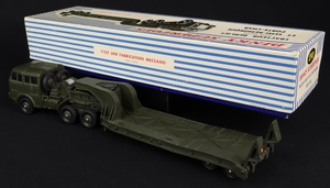 French dinky 890 berliet tank transporter kk48 back