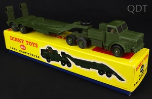Dinky toys 660 tank transporter kk49 front