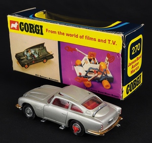 Corgi toys 270 james bond aston martin kk55 back