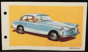 Spot on 115 bristol 406 kk74 picture card
