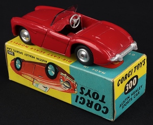 Corgi toys 300 austin healey sports car kk83 back