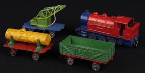 French hornby dinky 21 steam mixed goods train set kk130 back