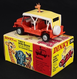 Dinky toys 350 tiny's mini moke kk131 back
