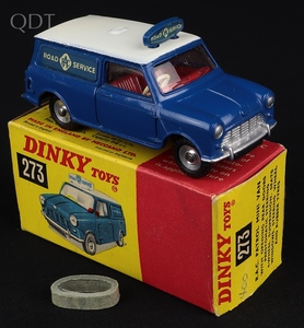 Dinky toys 273 rac patrol mini van kk132 front
