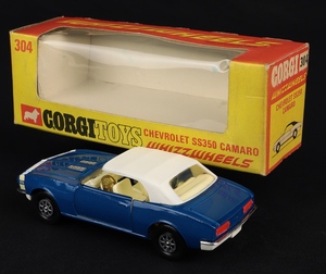 Corgi toys 304 chevrolet ss350 camaro kk136 back