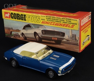 Corgi toys 304 chevrolet ss350 camaro kk136 front