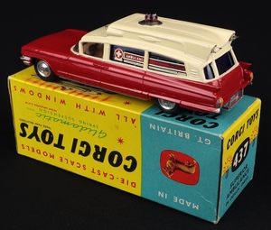 Corgi toys 437 superior ambulance kk138 back