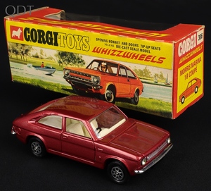 Corgi toys 438 morris marina kk140 front