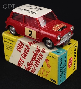 Corgi toys 321 monte carlo mini kk142 front