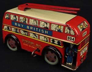 Wells brimtoy trolley bus kk1336 back