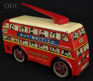Wells brimtoy trolley bus kk1336 front