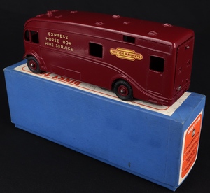 Dinky toys 581 horse box kk1339 back