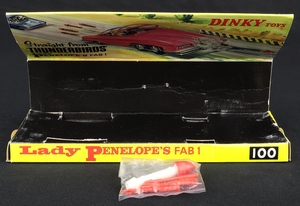 Dinky toys 100 lady penelope's fab 1 kk1352 plinth