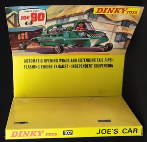 Dinky toys 102 1 joe's car kk1353 plinth