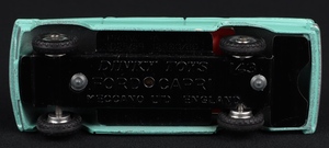 Dinky toys 143 ford capri kk150 base