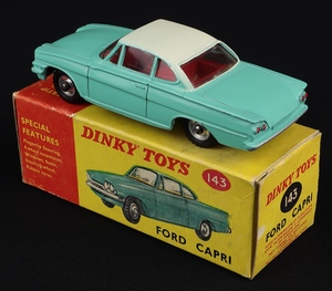 Dinky toys 143 ford capri kk150 back