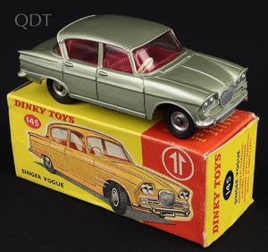 Dinky toys 145 singer vogue  1 front